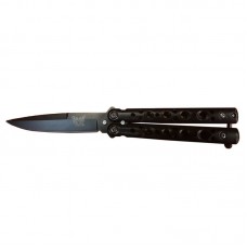 Нож бабочка - балисонг (черный, 160см)
