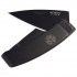 Нож с зажимом для денег Mcusta (черный)