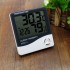 Домашняя метеостанция HTC-1, термометр и гигрометр (температура, влажность, часы)