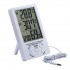 Домашняя метеостанция TA298, термометр и гигрометр с выносным датчиком (температура, влажность, часы)