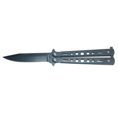 Нож бабочка - балисонг Explorer (черный, 190см)