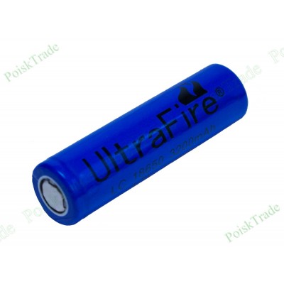 Перезаряжаемый литий-ионный аккумулятор UltraFire LC 18650 (3.7В 3200 мАч)