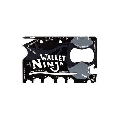 Мультитул кредитка 18 в 1 Ninja Wallet Multitool